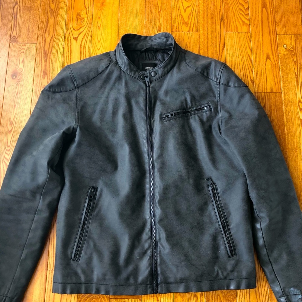 Guess suede 2-in-1 jacket